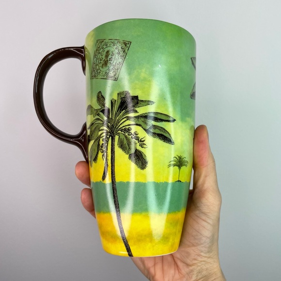 Large Ceramic Tea / Coffee Mug Travel / Vacation Themed - Picture 2 of 4
